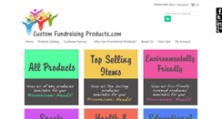 Desktop Screenshot of customfundraisingproducts.com